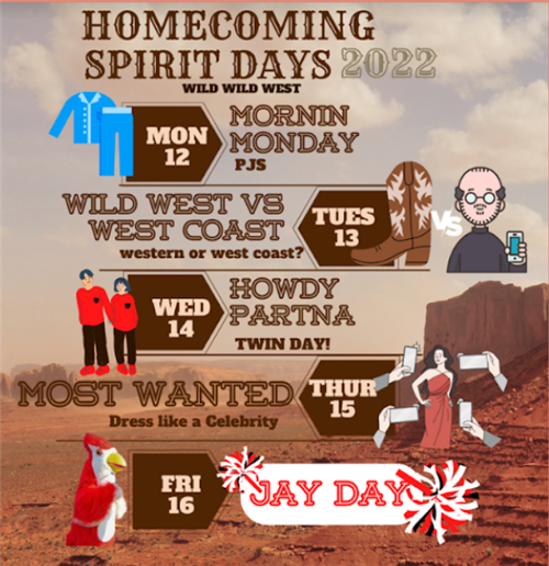 HOCO Spirit Days